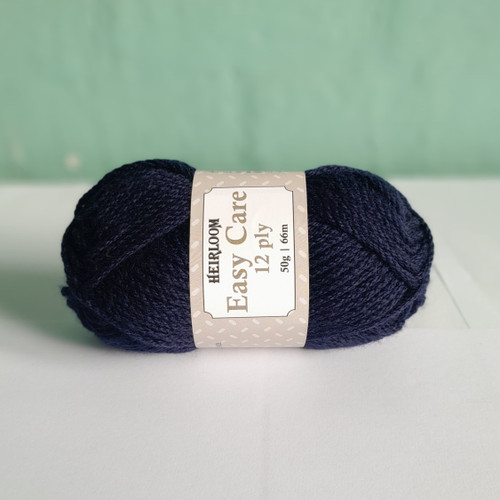 This 100% pure wool crepe yarn is machine washable, with each 50g ball containing 66m. As a 12ply yarn, you will need 6mm needles or hooks to work with it.
