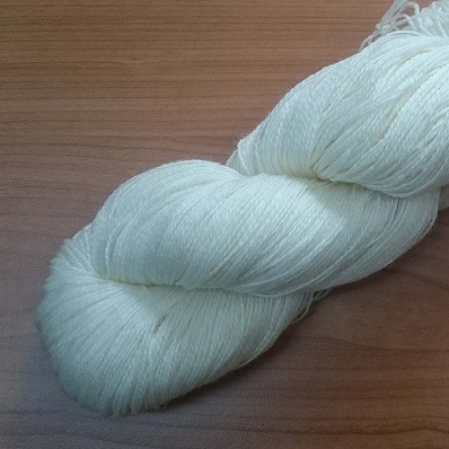 Each hank contains 100g of undyed 4ply sock yarn spun right here at WWM! The composition of the yarn is 80% Australian Merino Wool and 20% Nylon. There is 334m of yarn per 100g.  This yarn is machine washable, but has not been steamed/bulked. 