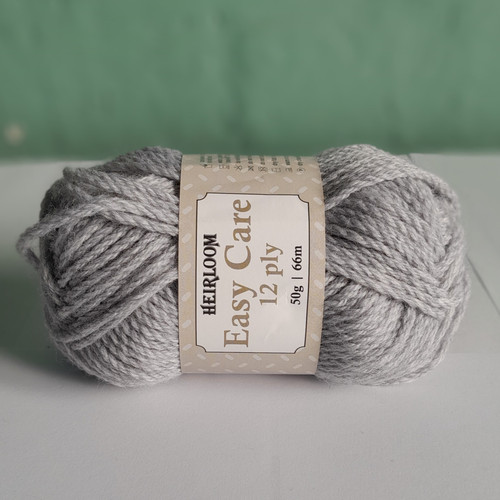 This 100% pure wool crepe yarn is machine washable, with each 50g ball containing 66m. As a 12ply yarn, you will need 6mm needles or hooks to work with it.