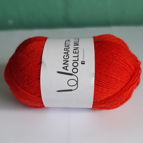 Knit or crochet yourself a pair of vibrant warm socks with our WWM 4ply sock yarn! The composition of this yarn is 75% wool and 25% Nylon. Each 100g ball contains 370-380m of yarn, enough to make a pair of adult size socks. This sock yarn is machine washable. 