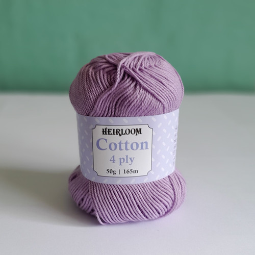 Both soft and light, this 100% cotton 4ply yarn can be used for summer garments and other projects! Each 50g ball contains approximately 165m of cotton and requires 2.75 needles and hooks to work with. Hand wash only. 
