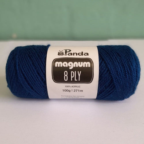 With its bold and vibrant colouration, this 100% acrylic yarn is fantastic for a range of projects! Each 100g ball of Panda Magnum has a yardage of 271m, and is machine washable.