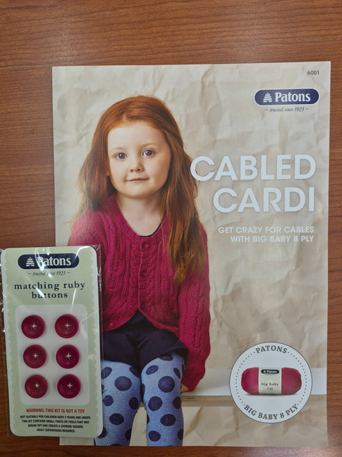Patons Cabled Cardi