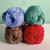 A beautifully soft, easy care, vibrant 4ply yarn that is perfect for making baby garments! The composition of Big Baby is 60% acrylic and 40% nylon. It is machine washable, with approximately 420m in every 100g ball. We recommend using 3.25mm needles or hooks to create with this yarn. 
