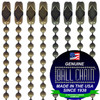 #3 Military Camouflage Color Coated Ball Chains with Connector - 24 Inch Length