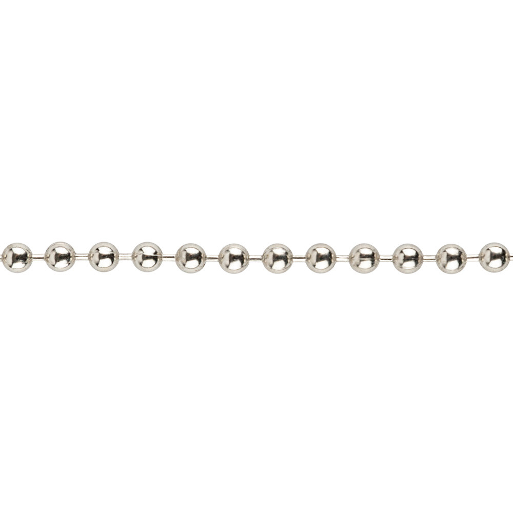 新品 Ball＆Chain✕FEILER 6 (3.2 mm) Nickel Plated Steel Ball Chain Spool | Ball Chain Mfg