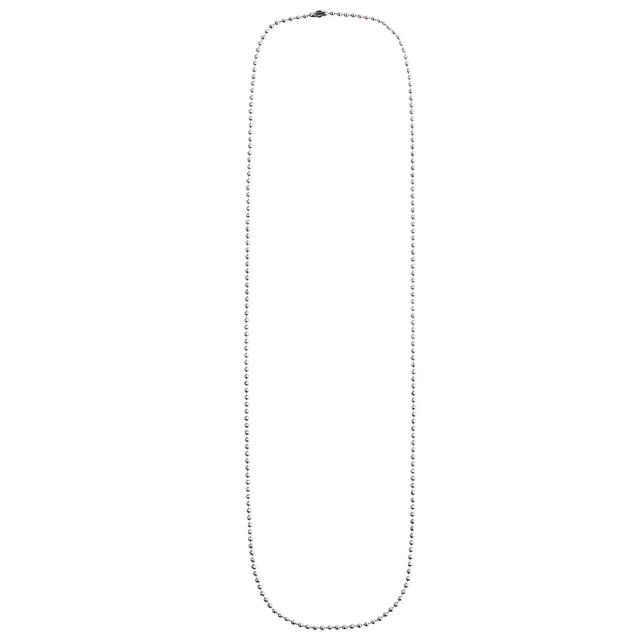 Military Dog Tag Chains, #3 30 Stainless Steel Ball Chain