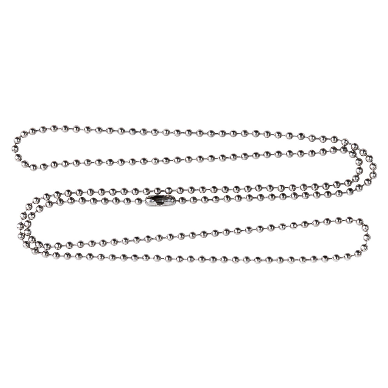 Stainless Steel Ball Chain Necklace - 3.2mm, 36