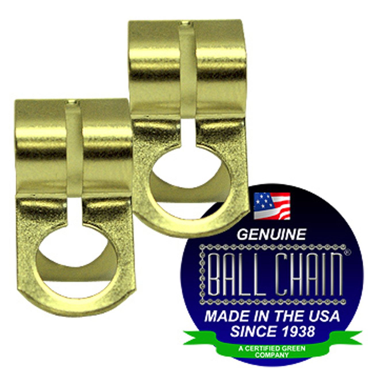 #6 Yellow Brass D Couplings