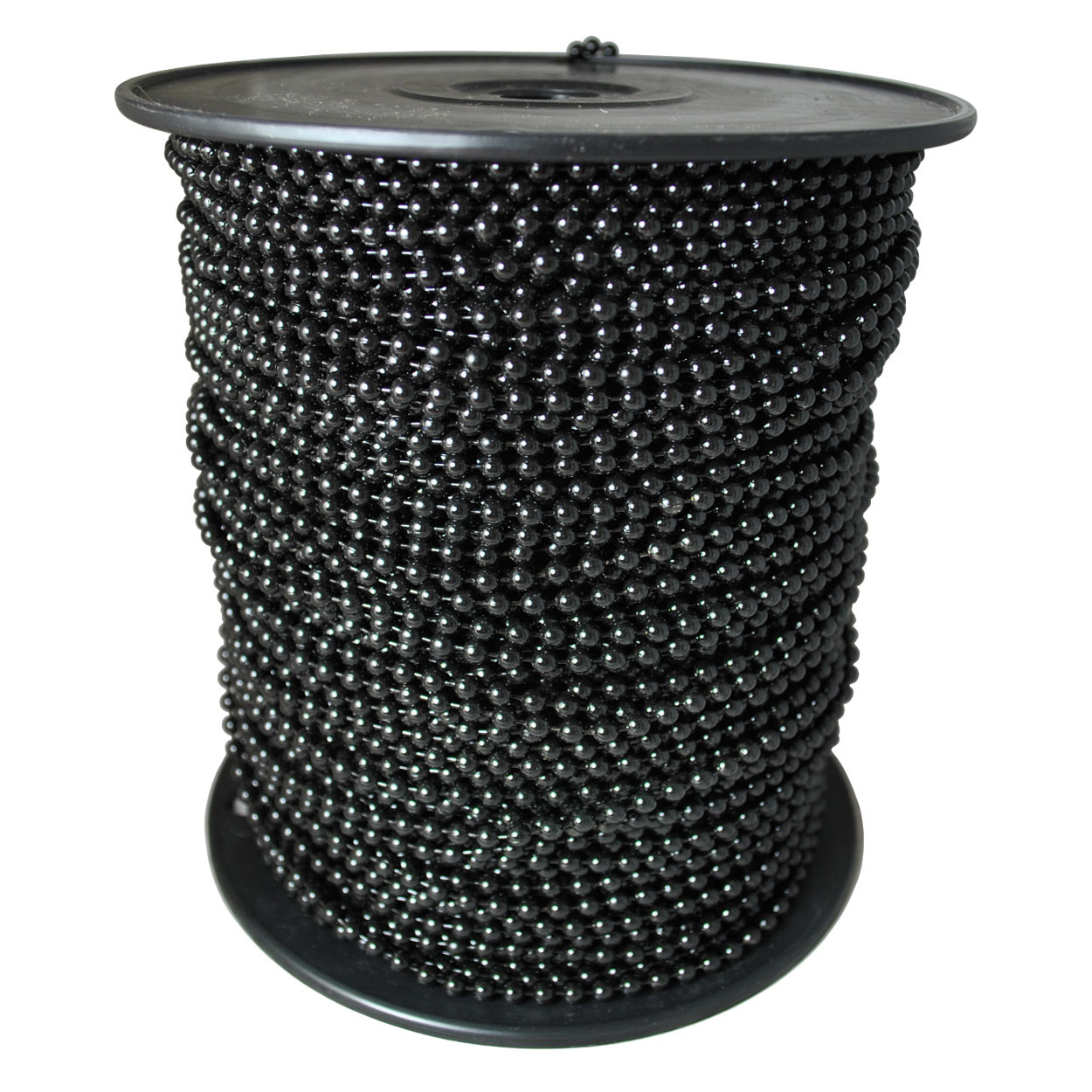 10 Black Ball Chain Spool or Roll | Ball Chain Mfg.