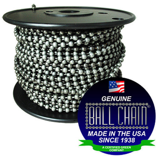 #3 Nickel Plated Steel Ball Chain Spool