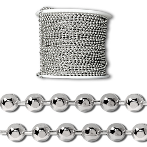 Sterling Silver Bulk / Spooled Heavy Round Cable Chain in Sterling