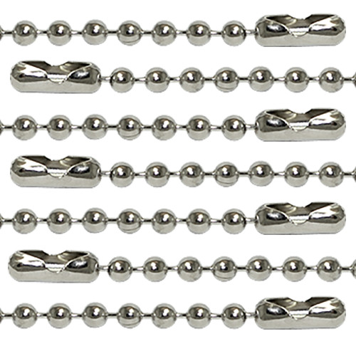  Bag Chain 24mm Thick Round Aluminum Chain +Spring Ring