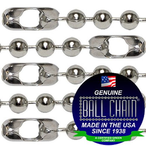 10 Nickel Plated Brass A Hooks - Ball Chain Manufacturing