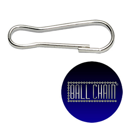 1/8 Throat Opening Lanyard Snap Hook - Steel