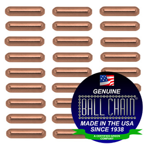 3.2mm x 6.3mm Plain Bars - Copper
