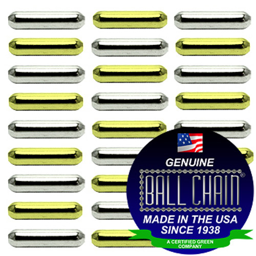 4.8mm x 6.3mm Plain Bars - Nickel Plated Brass, Yellow Brass, or Gilding Metal