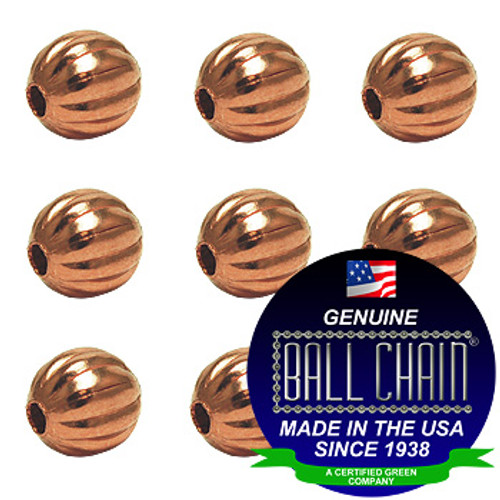 Custom Necklace Chain Solid Copper Bead Chain Necklace NC24M Fine Ball –  Celtic Copper Shop