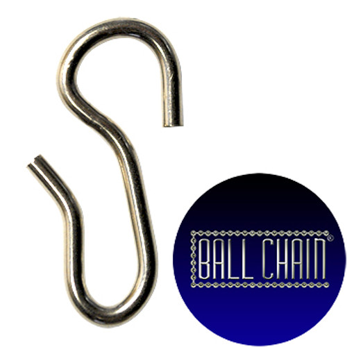Snap Hooks - 1 Inch Size - Nickel Plated Steel - Ball Chain Manufacturing