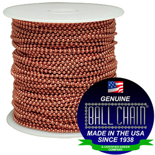 #13 Copper Ball Chain Spool #13 Copper Ball Chain Spool