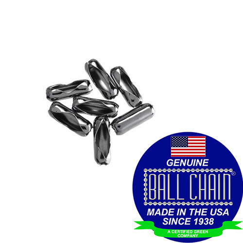 3 x 3/32 Brass Ball Chain Connectors — Fastener Line