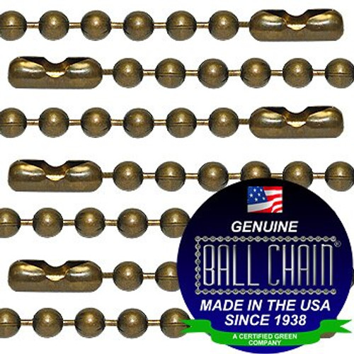 #3 Stainless Steel Ball Chains with Connector - 27 Length