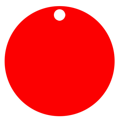 blank anodized aluminum dog tags