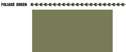 #10  FOLIAGE GREEN Color Coated Ball Chain Spool