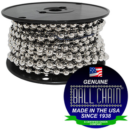 #30 Nickel Plated Steel Ball Chain Spool