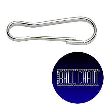 1 Inch Nickel Plated Steel Binder Rings - Ball Chain Manufacturing