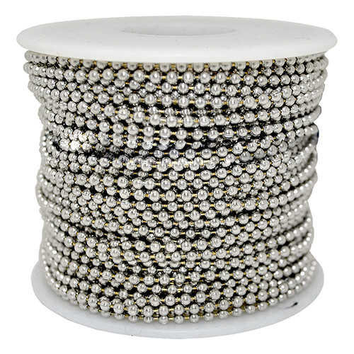 3 Ball Chain Spool | Nickel Plated Steel | Ball Chain Mfg