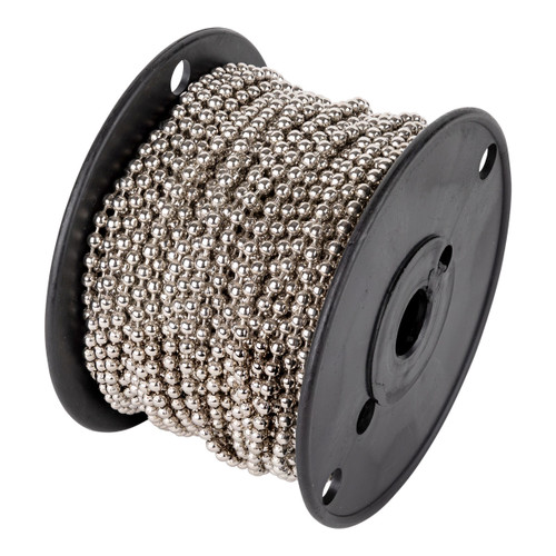 8 Nickel Plated Steel Ball Chain Spool Ball Chain Manufacturing