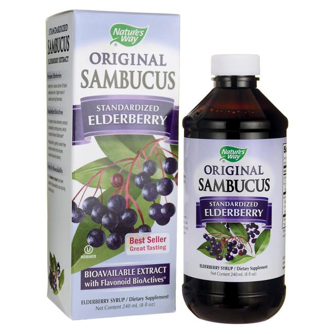 Nature's Way Sambucus Elderberry Syrup - United States