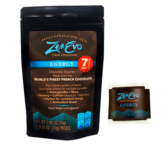 ZenEvo Energy Chocolate - Eddie's Health Shoppe