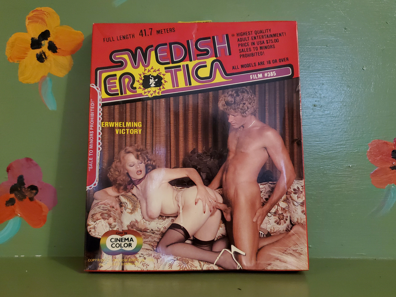 Vintage Swedish Erotica 385 Film Reel | Mid Century Moderation