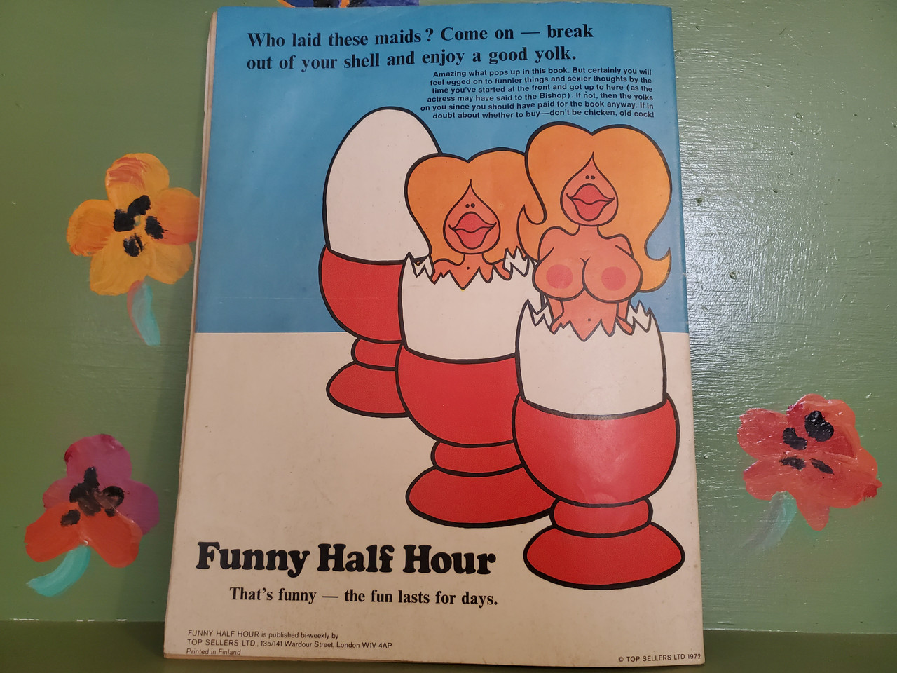 Adult Naughty Wind Up Jumping Clockwork Boobs Humor Gag Gift Joke Sex  Cartoon Novelty Toy Retro Vintage