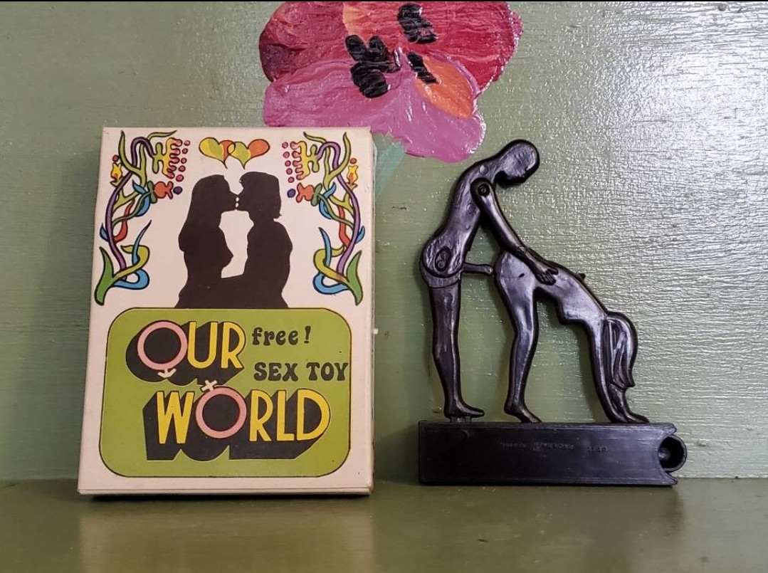 Vintage Sex Push Toy Doggy Style Novelty