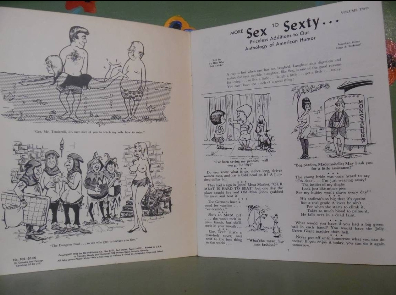 Vintage More Sex To Sexty Comic Book Mid Century Moderation