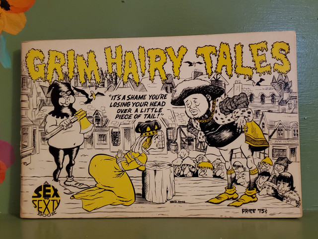 Vintage Sex to Sexty Grimm hairy tales comic book