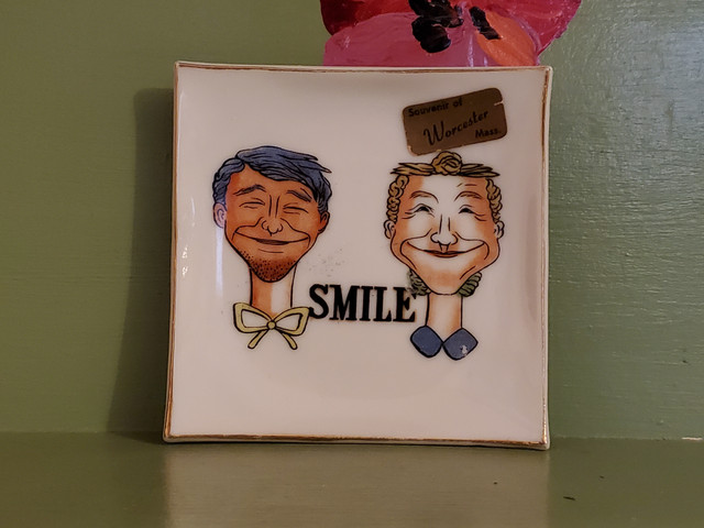Vintage ashtray Fink Smile