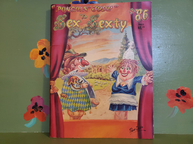 Sex to Sexty punchin Judy comic book
