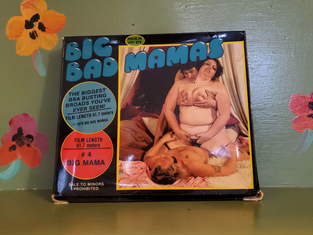 Big bad mama vintage Volup porn film reel