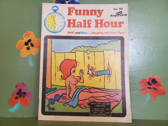 Vintage funny half hour sex comic book