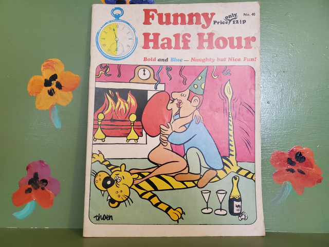 Vintage funny half hour sex comic book