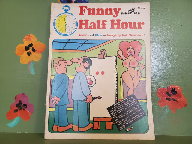 Vintage funny half hour sex comic book