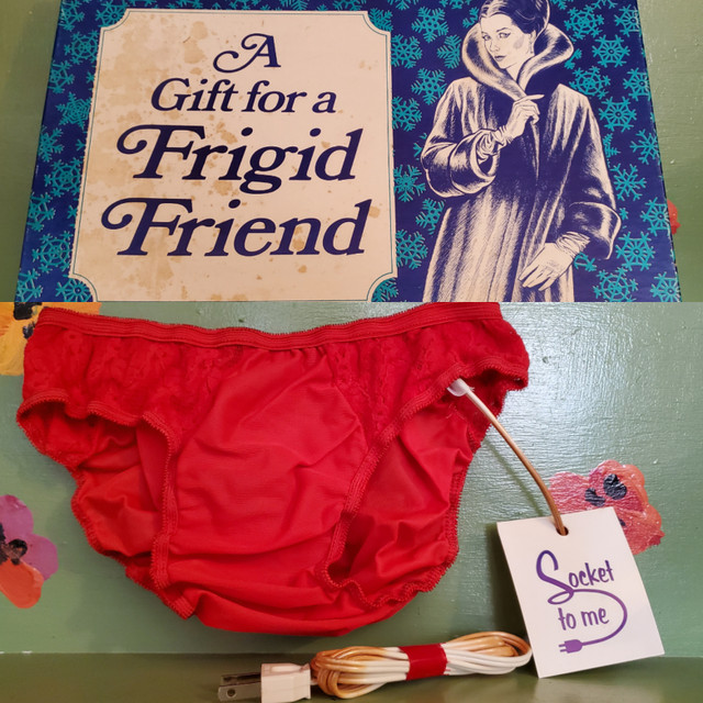 Vintage Frigid Friend Underwear gag gift box