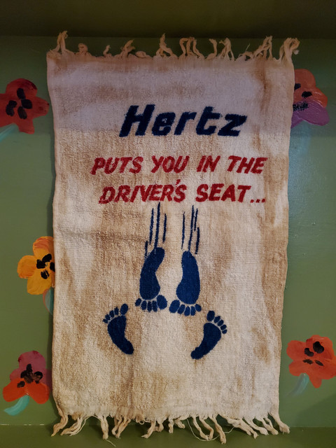 Vintage towel sex feet Hertz puts you in the driver's seat