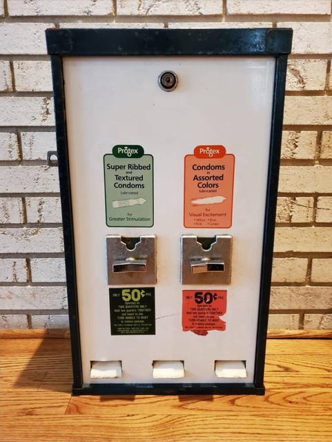 Condom Vending machine dispenser bathroom bar