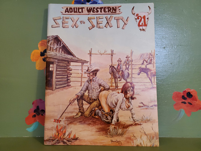 Sex to Sexty adult western comic book