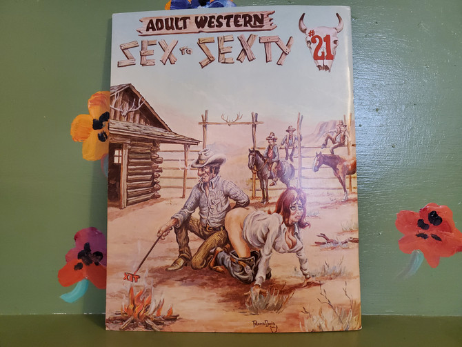 Adult Naughty Humor Sex to Sexty 21 Comic Book Magazine Gag Gift Joke Cartoon Mid Century Modern Retro Vintage Novelty